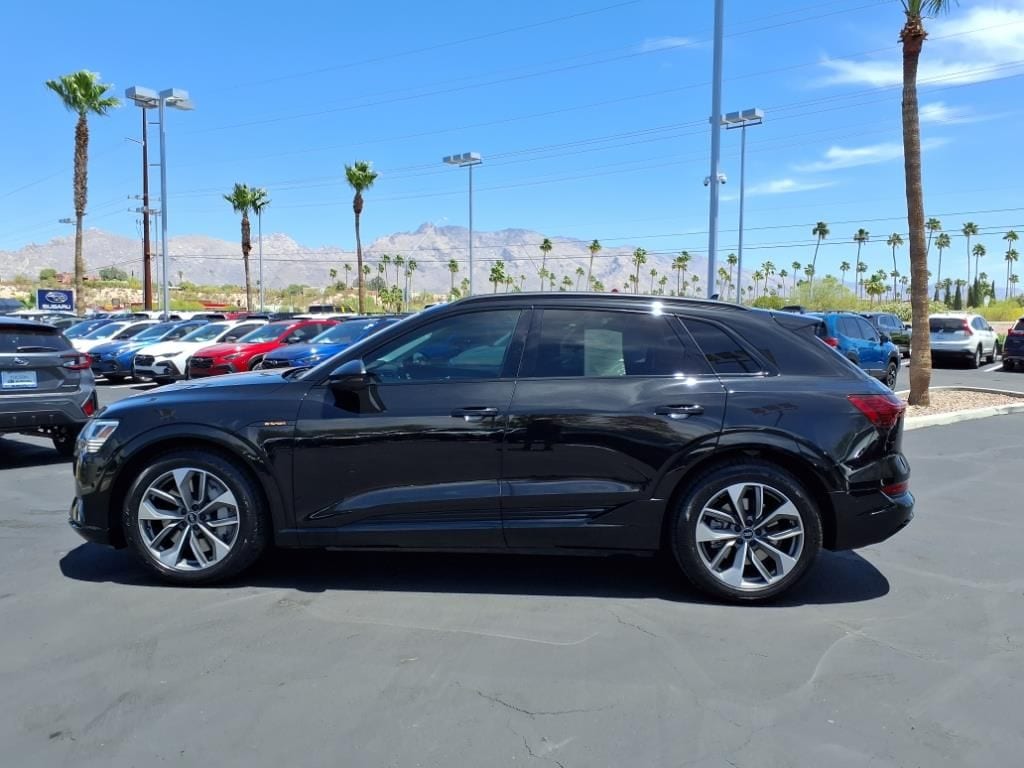 used 2021 Audi e-tron car, priced at $27,000