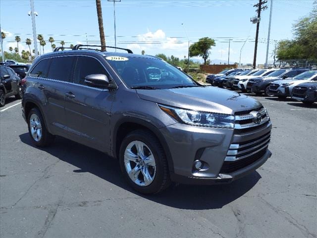 used 2018 Toyota Highlander car, priced at $26,500