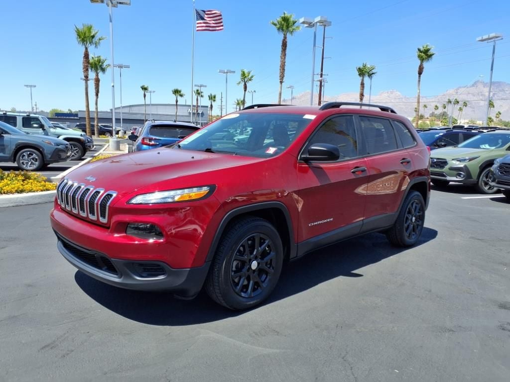 used 2017 Jeep Cherokee car, priced at $12,000