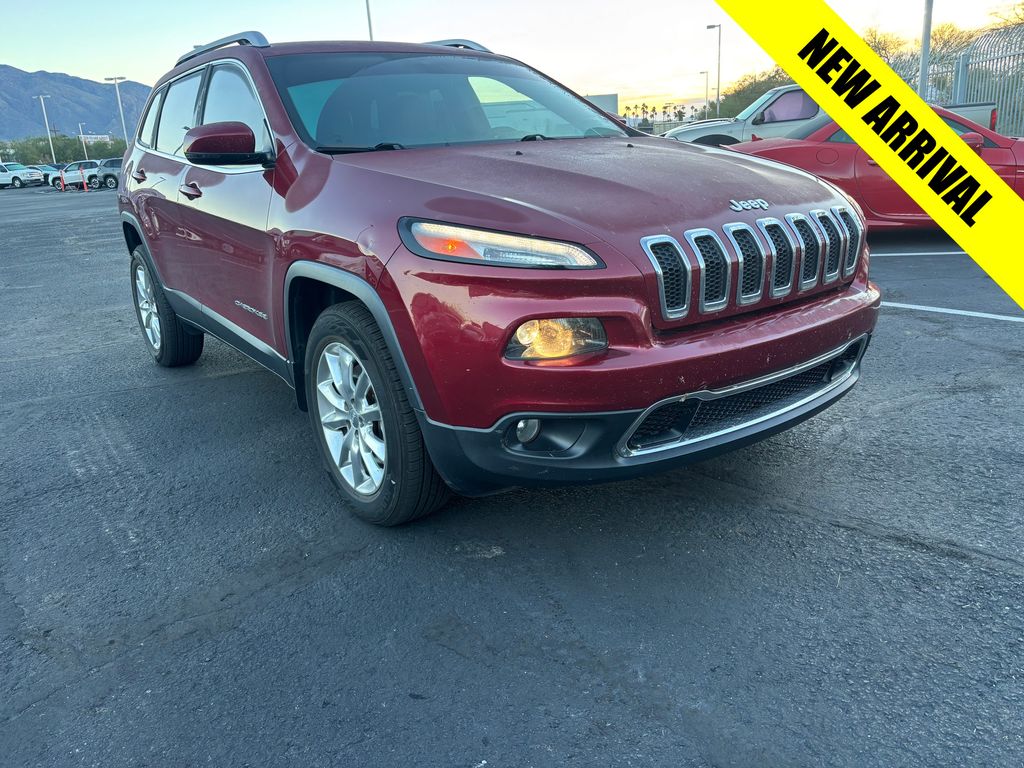 used 2015 Jeep Cherokee car, priced at $12,000