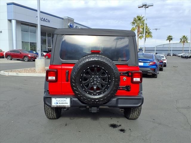 used 2022 Jeep Wrangler car, priced at $28,000