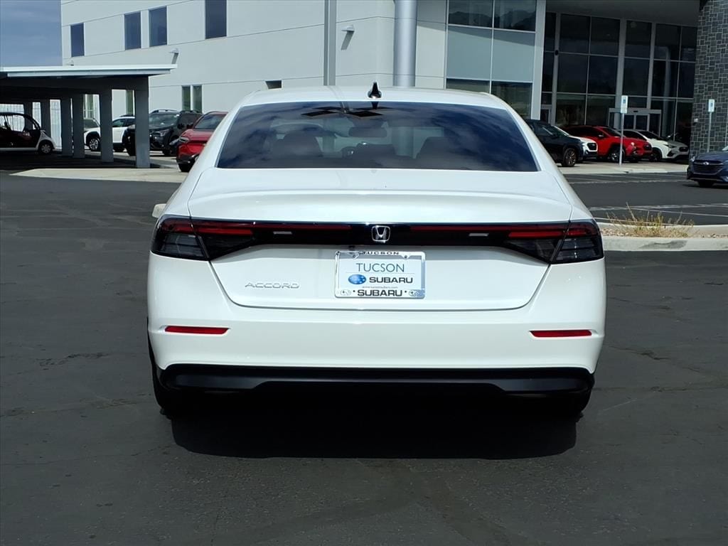 used 2025 Honda Accord car, priced at $27,750