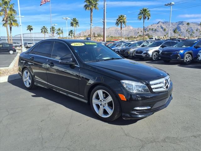 used 2011 Mercedes-Benz C-Class car, priced at $7,500