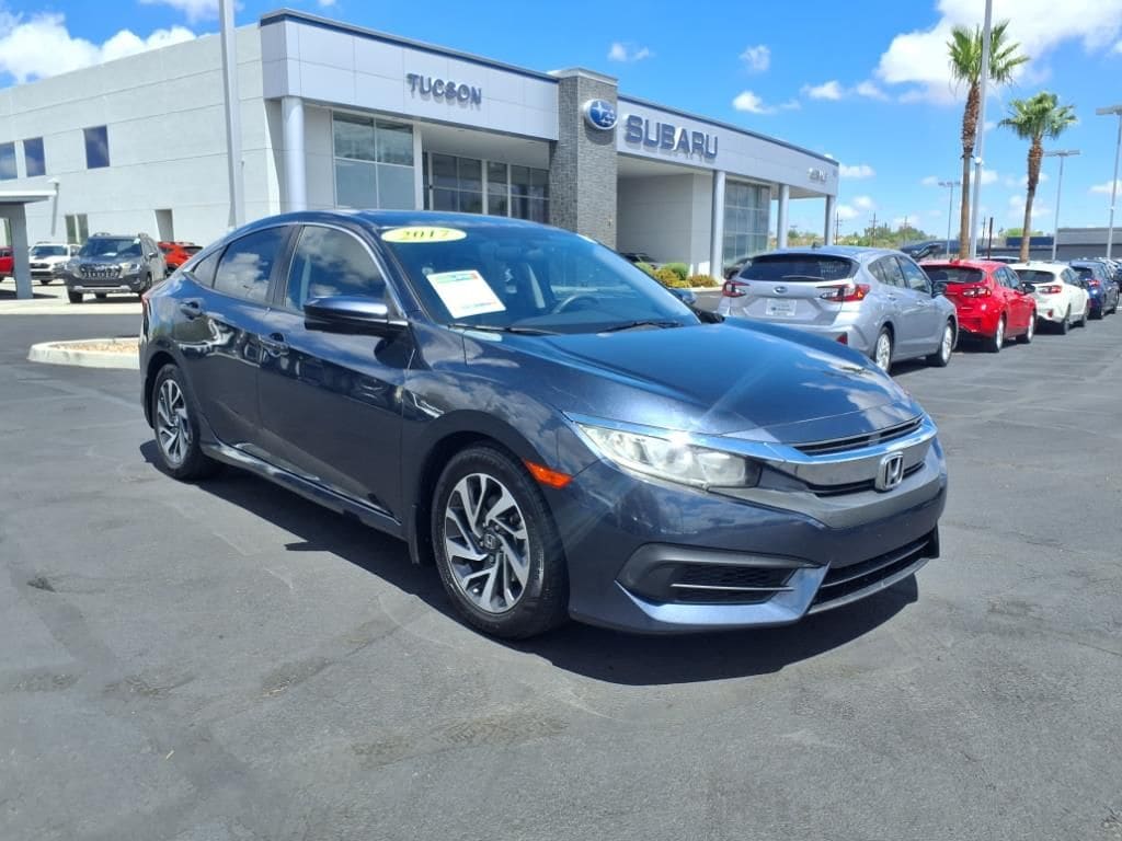 used 2017 Honda Civic car, priced at $16,500