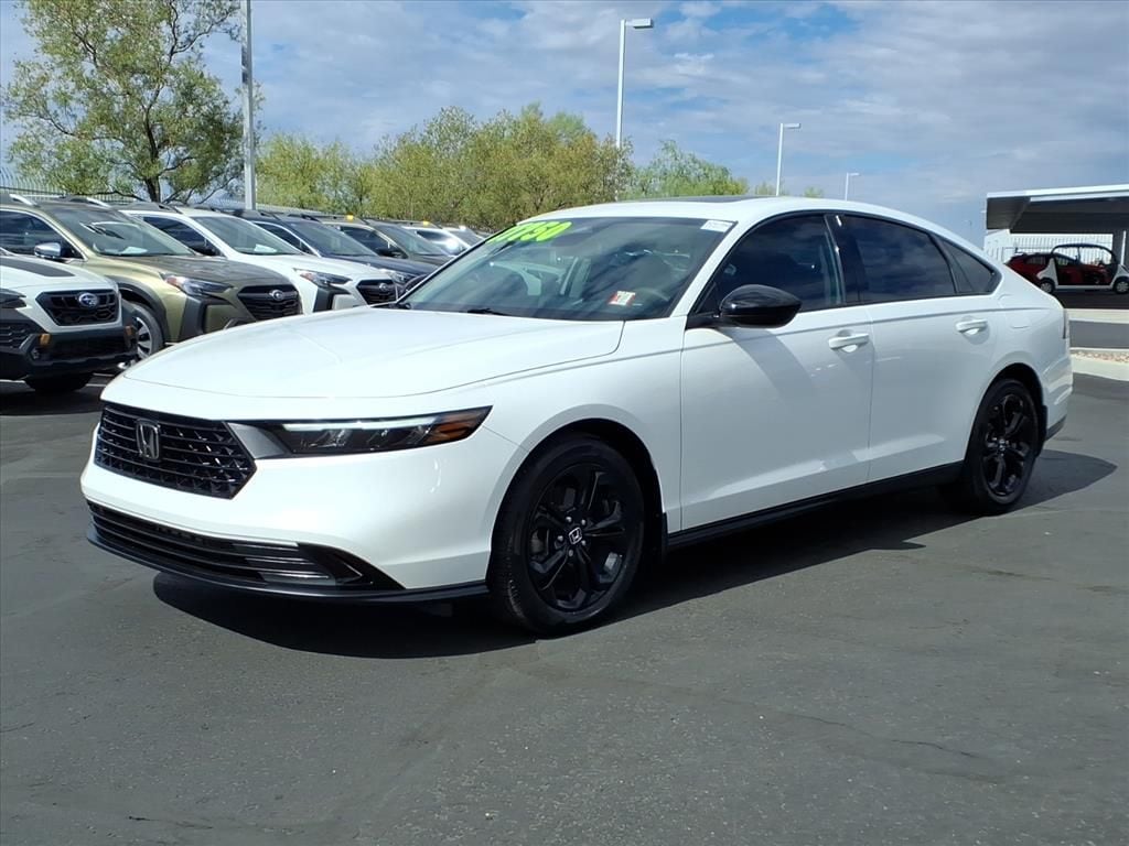used 2025 Honda Accord car, priced at $27,750