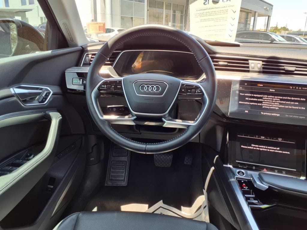 used 2021 Audi e-tron car, priced at $27,000