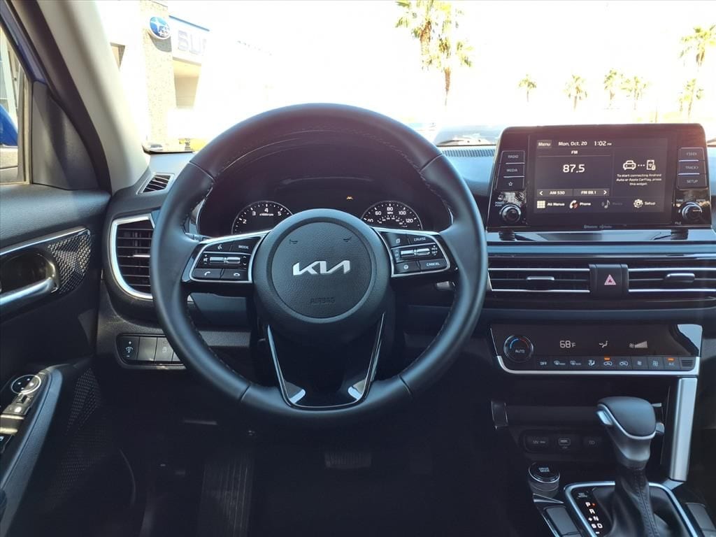 used 2023 Kia Seltos car, priced at $22,000