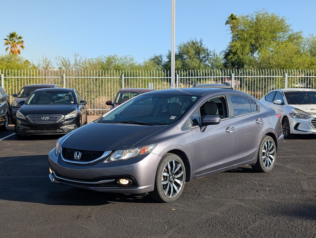 used 2015 Honda Civic car, priced at $15,000