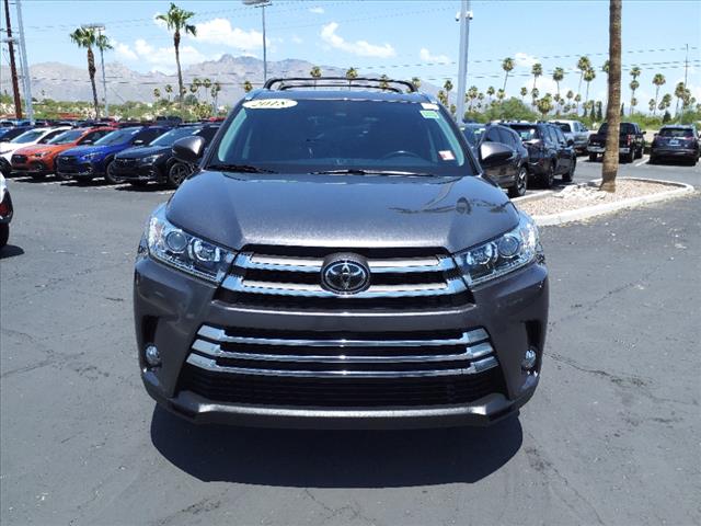 used 2018 Toyota Highlander car, priced at $26,500