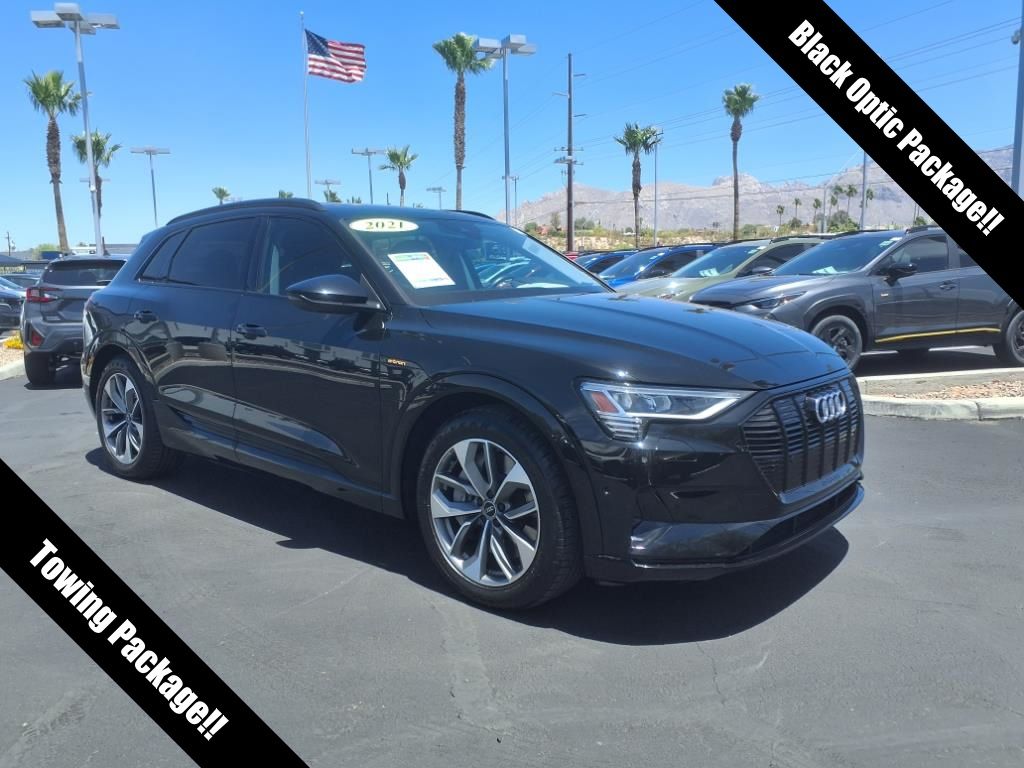 used 2021 Audi e-tron car, priced at $24,000