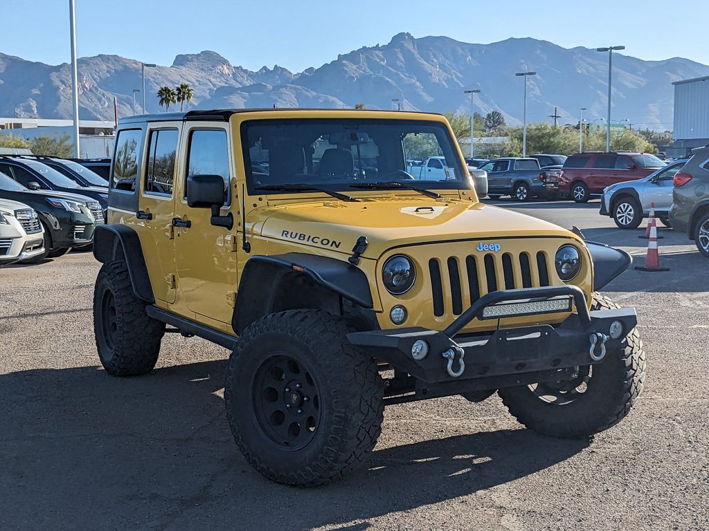 used 2015 Jeep Wrangler Unlimited car, priced at $28,500