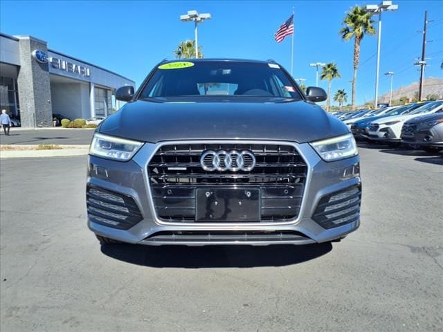 used 2018 Audi Q3 car, priced at $17,500