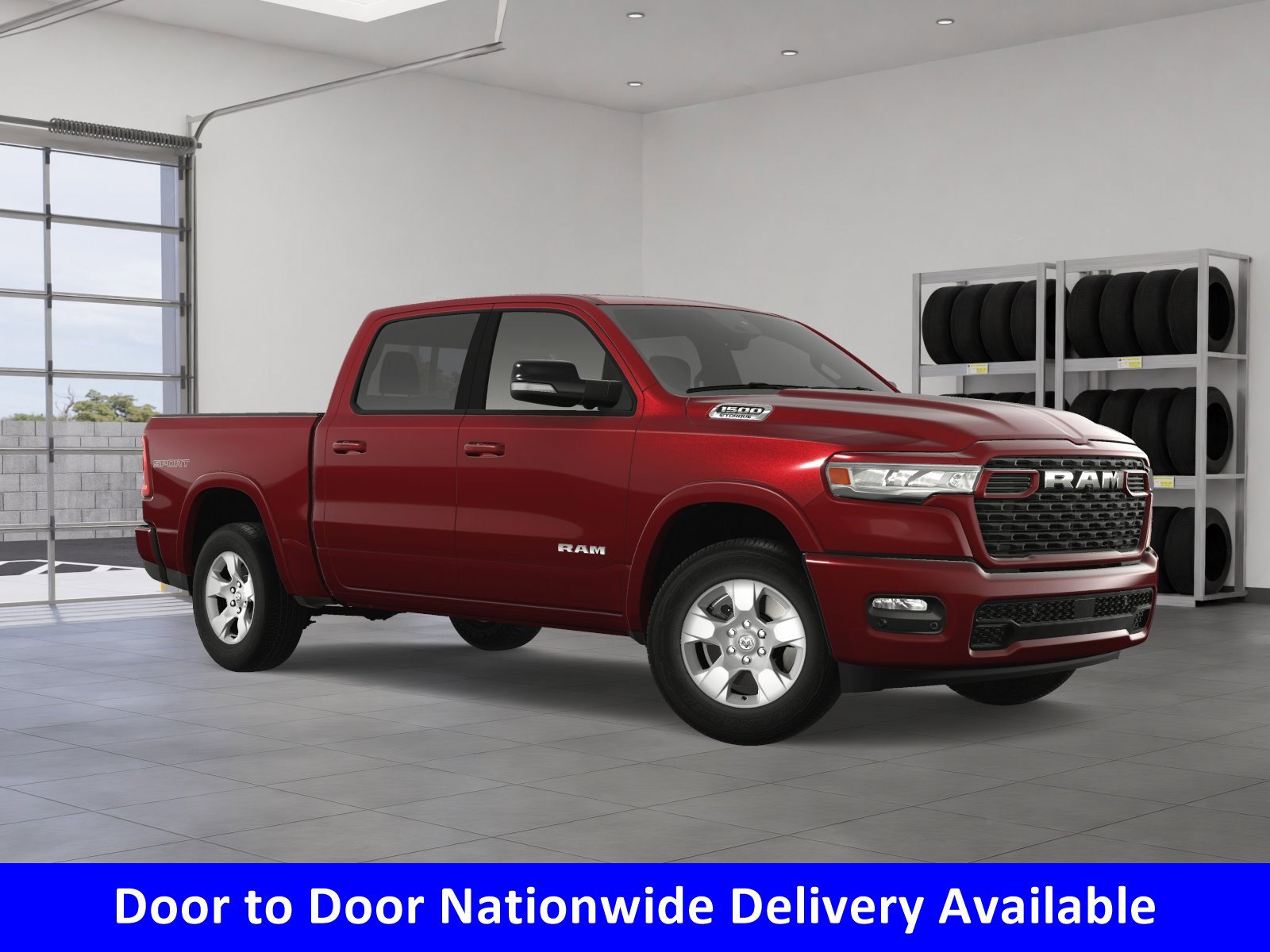 new 2025 Ram 1500 car, priced at $57,090