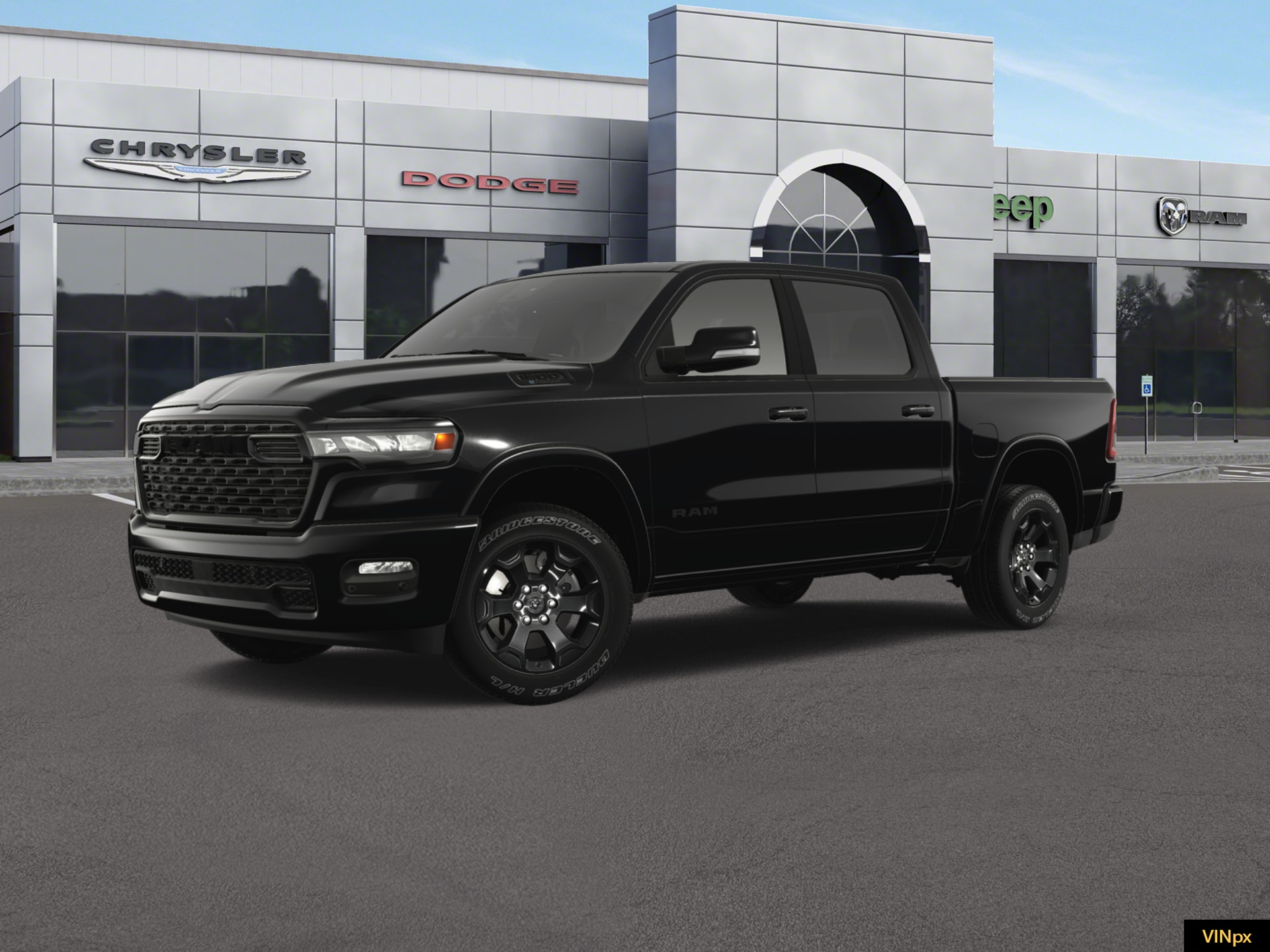 new 2025 Ram 1500 car, priced at $59,305