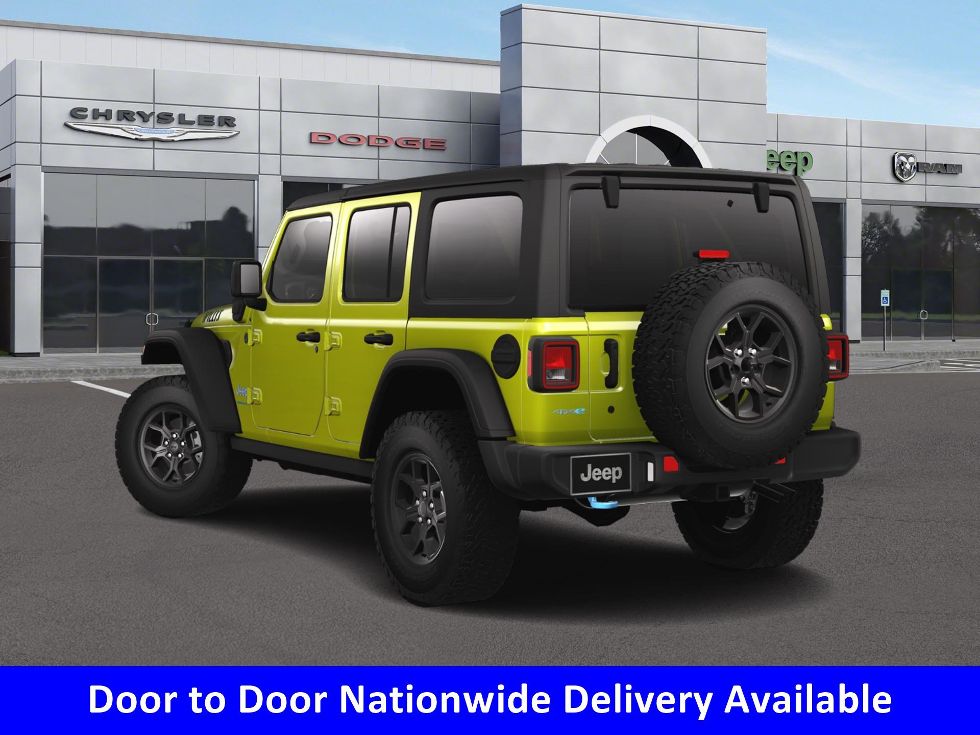 new 2024 Jeep Wrangler 4xe car, priced at $61,910