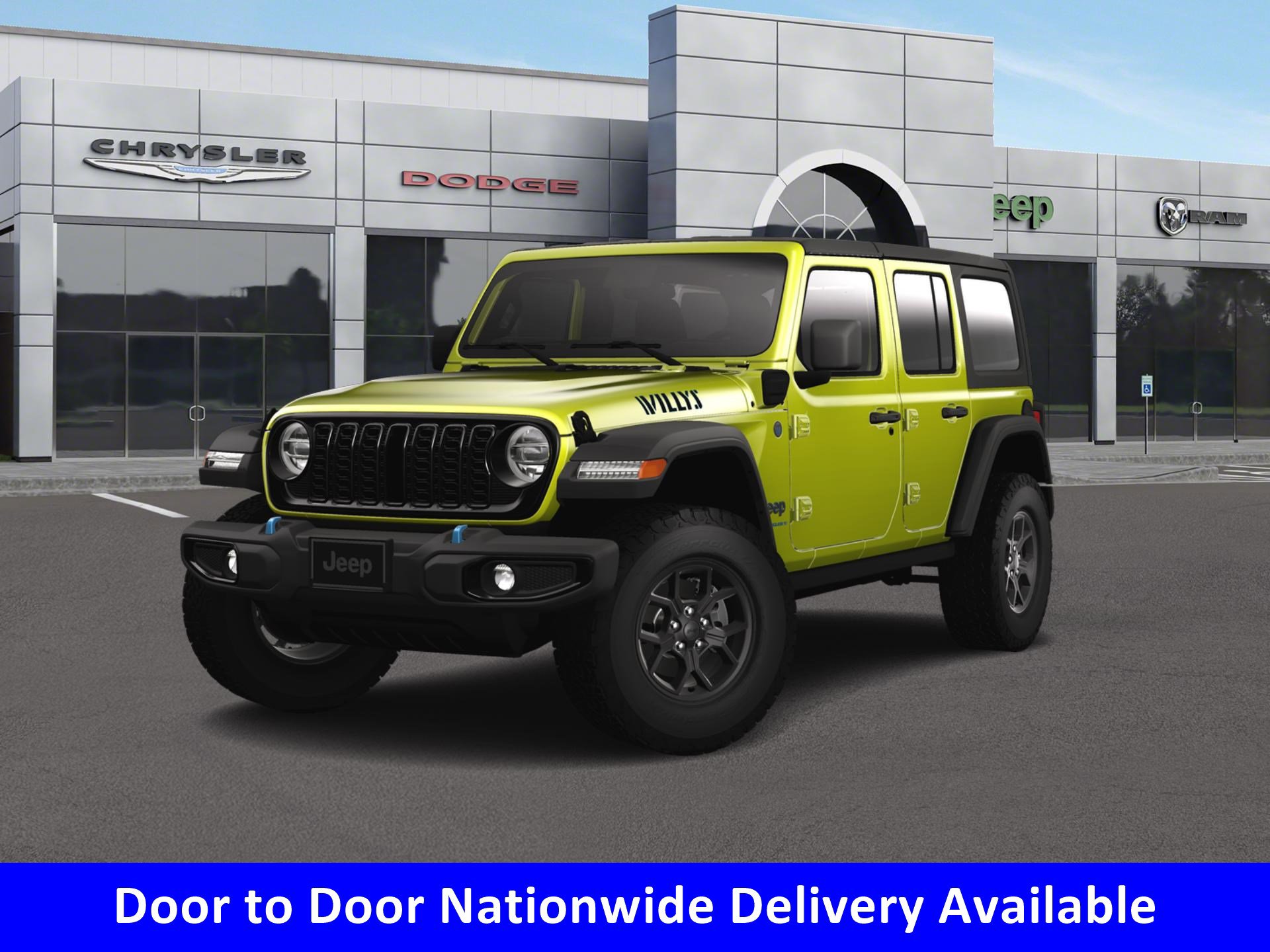 new 2024 Jeep Wrangler 4xe car, priced at $61,910