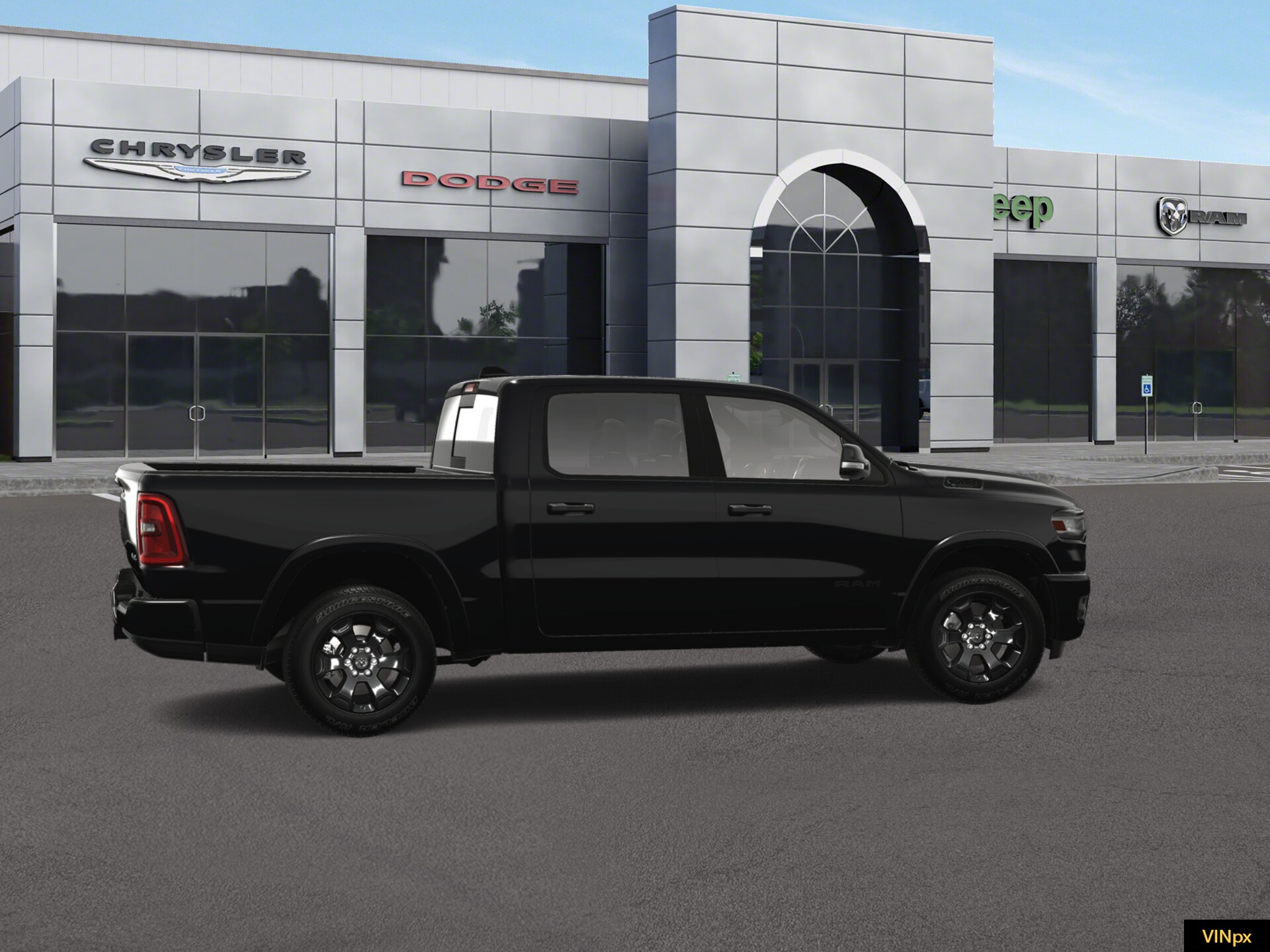 new 2025 Ram 1500 car, priced at $59,305