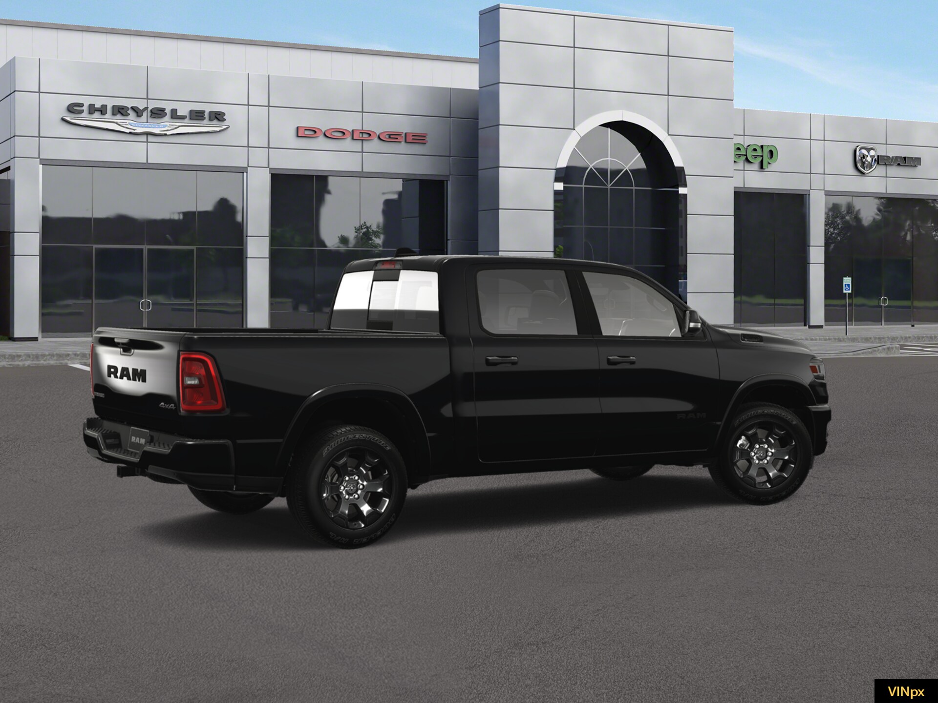 new 2025 Ram 1500 car, priced at $59,305