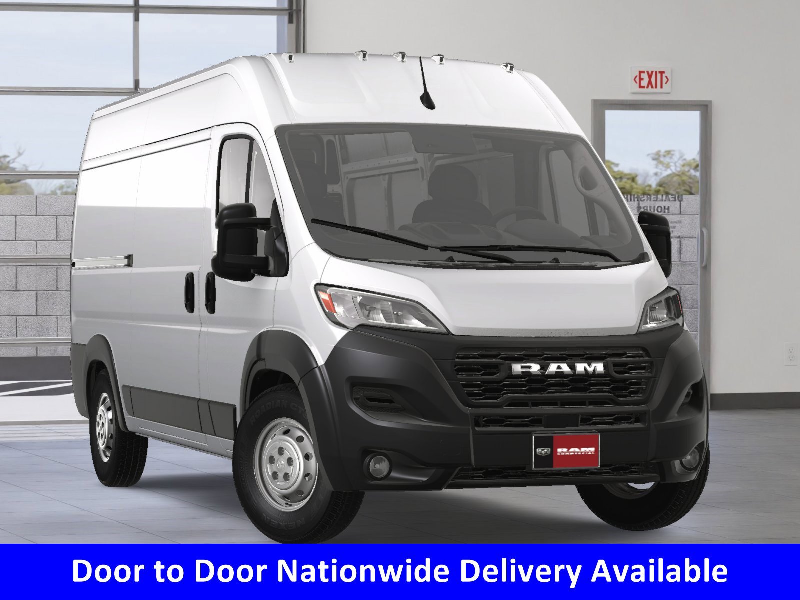 new 2025 Ram ProMaster car, priced at $52,135