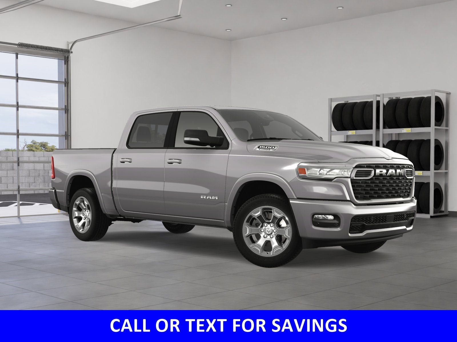 new 2025 Ram 1500 car, priced at $61,820