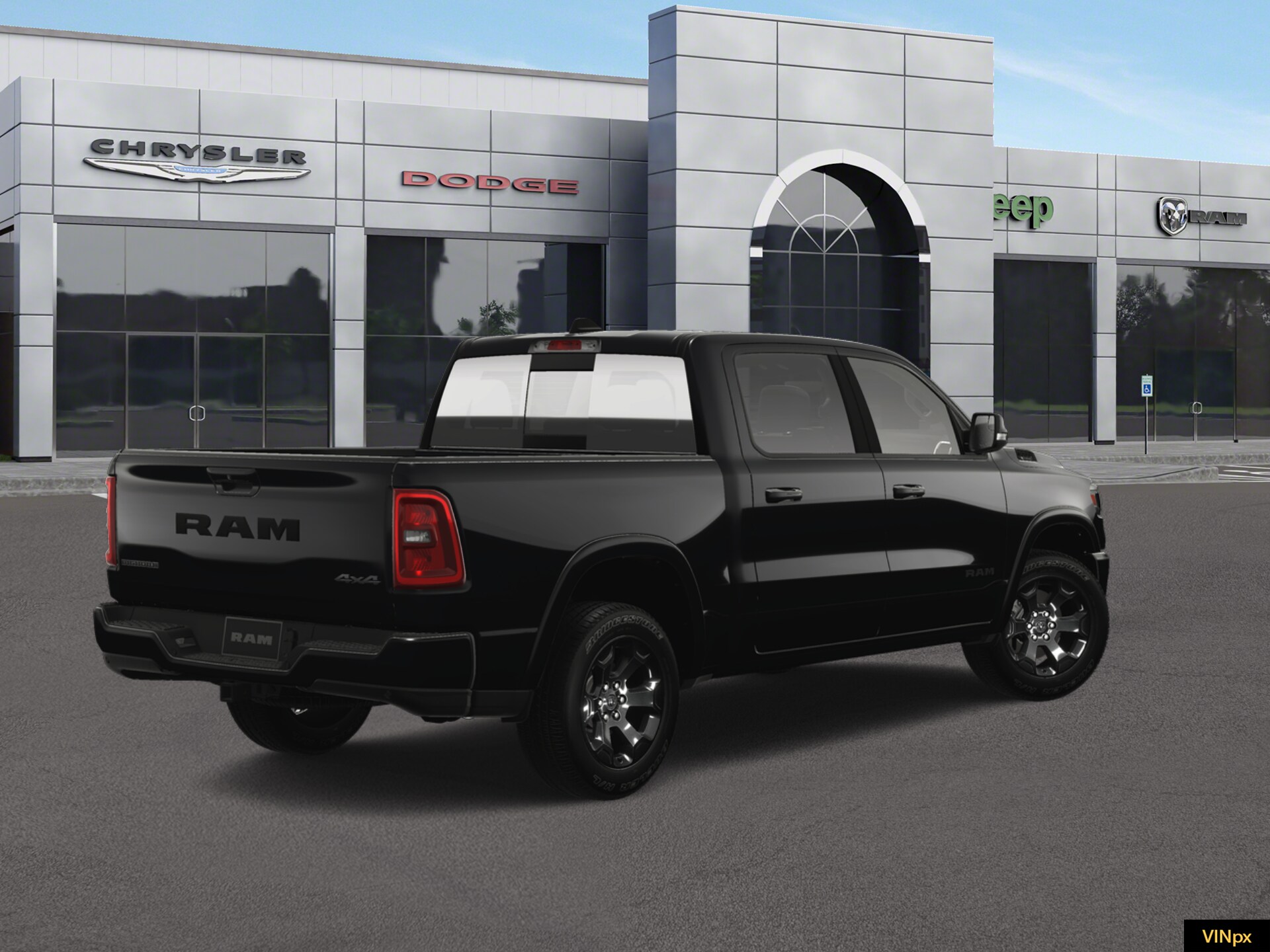 new 2025 Ram 1500 car, priced at $59,305