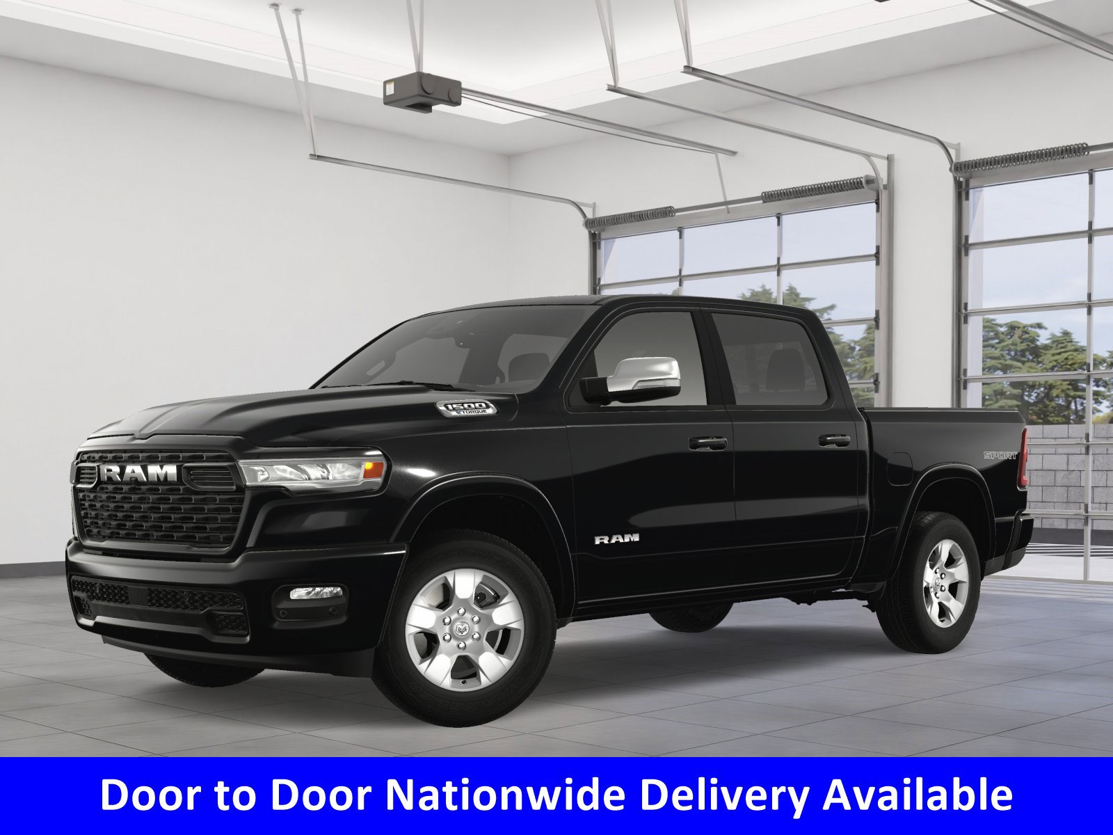 new 2025 Ram 1500 car, priced at $57,090