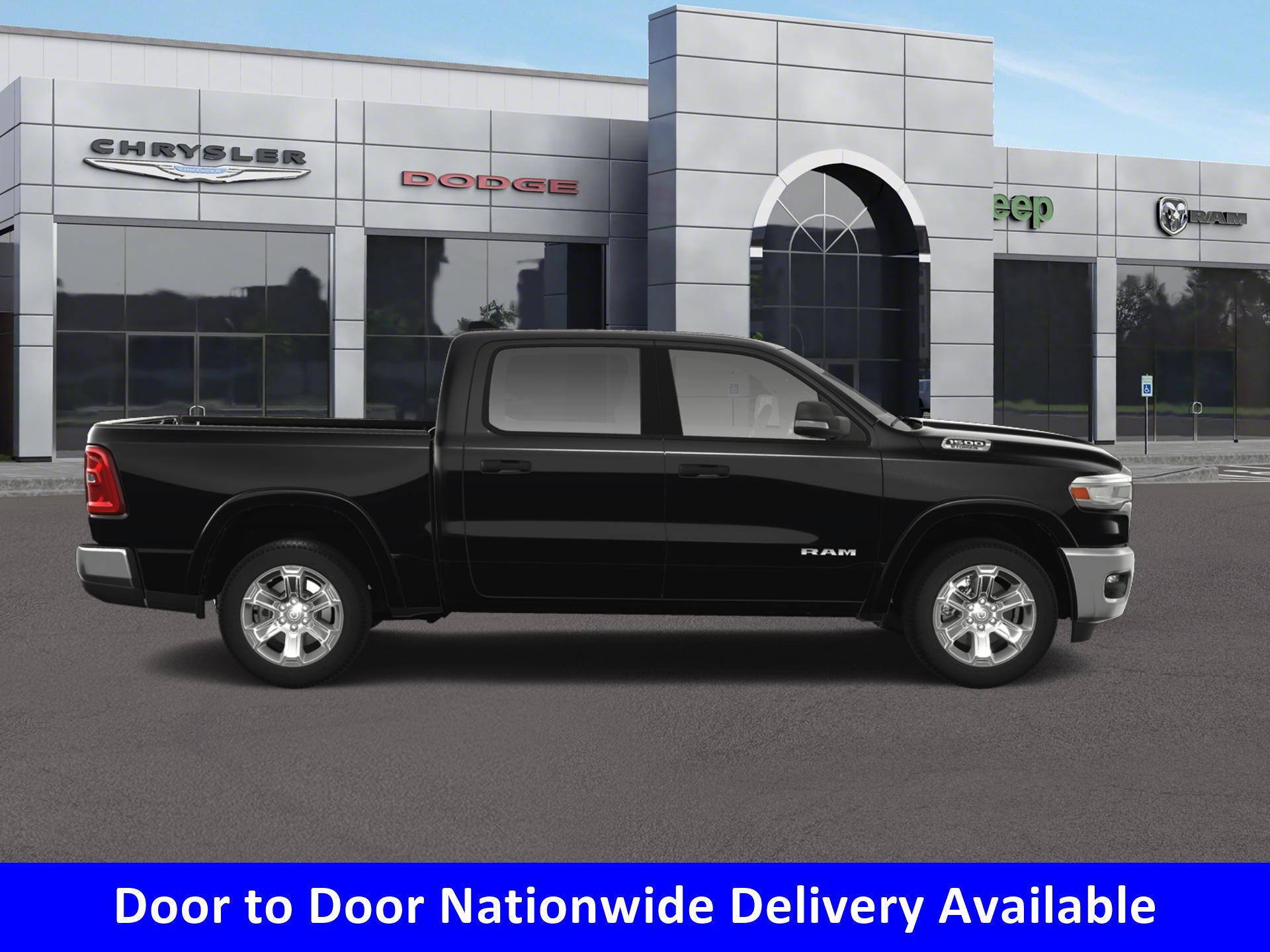 new 2025 Ram 1500 car, priced at $58,570