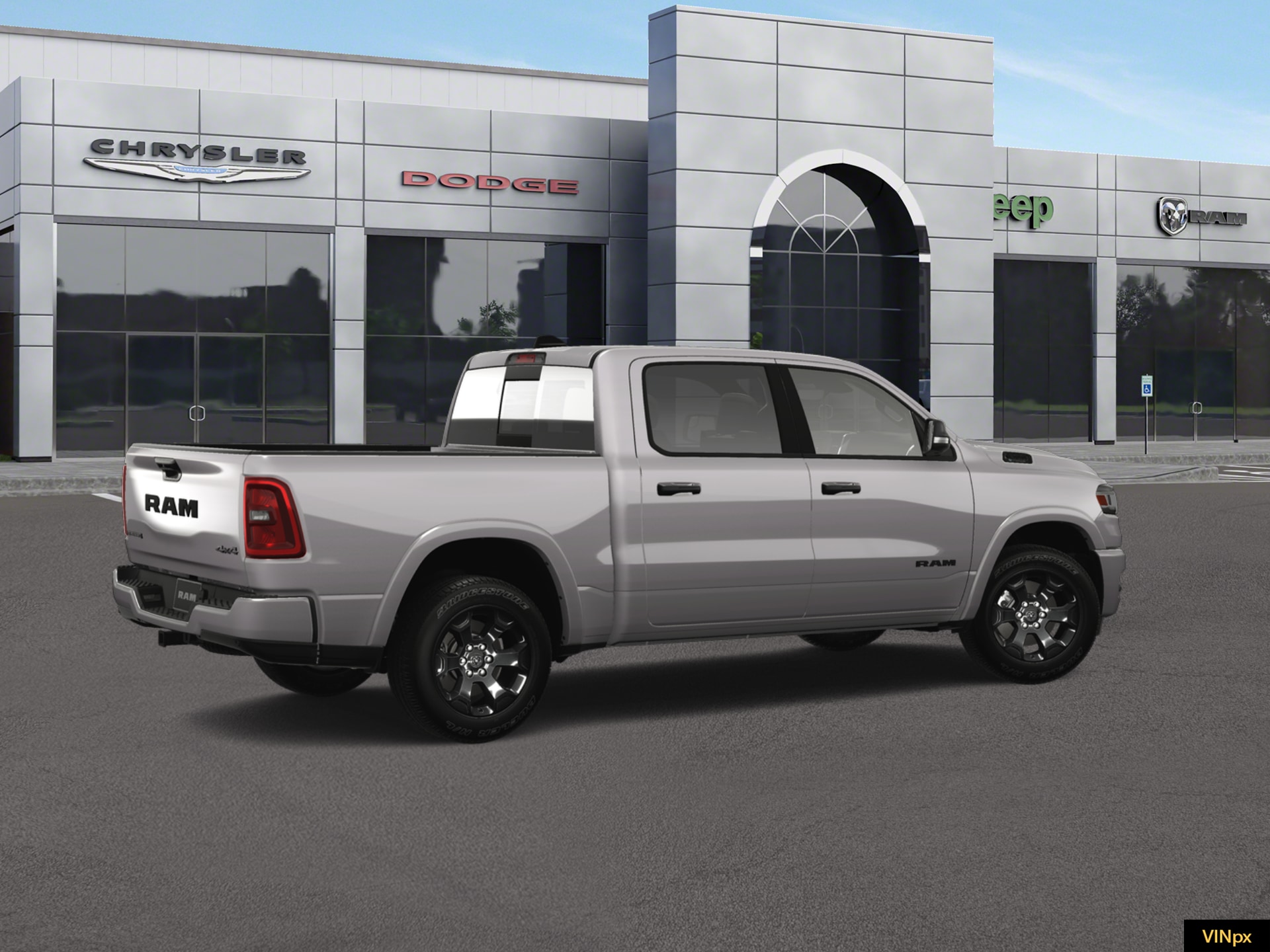 new 2025 Ram 1500 car, priced at $59,355