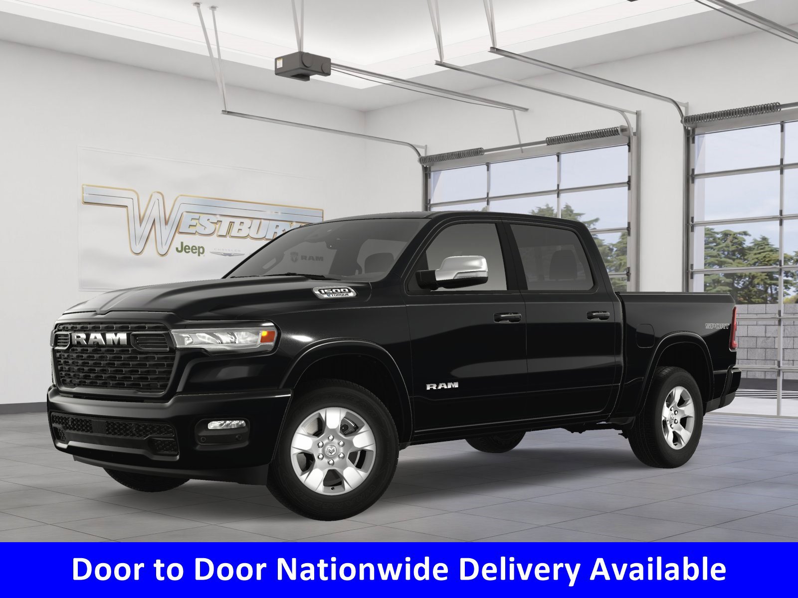 new 2025 Ram 1500 car, priced at $57,090