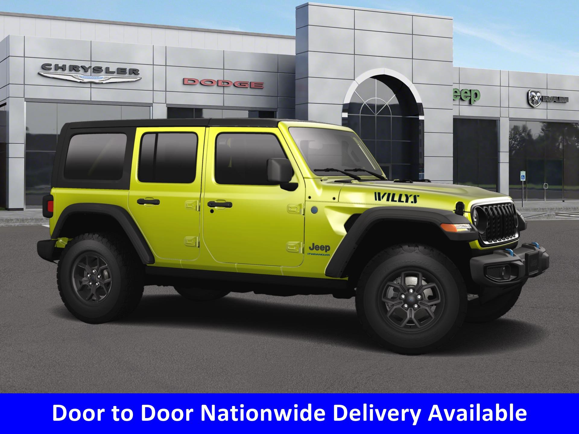 new 2024 Jeep Wrangler 4xe car, priced at $61,910