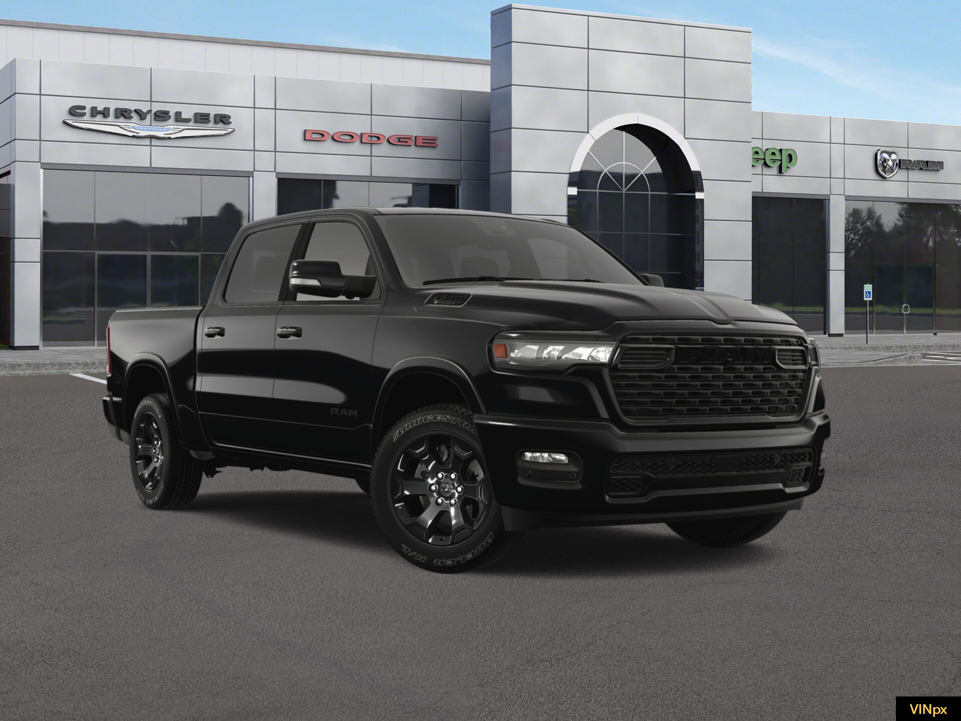 new 2025 Ram 1500 car, priced at $59,305