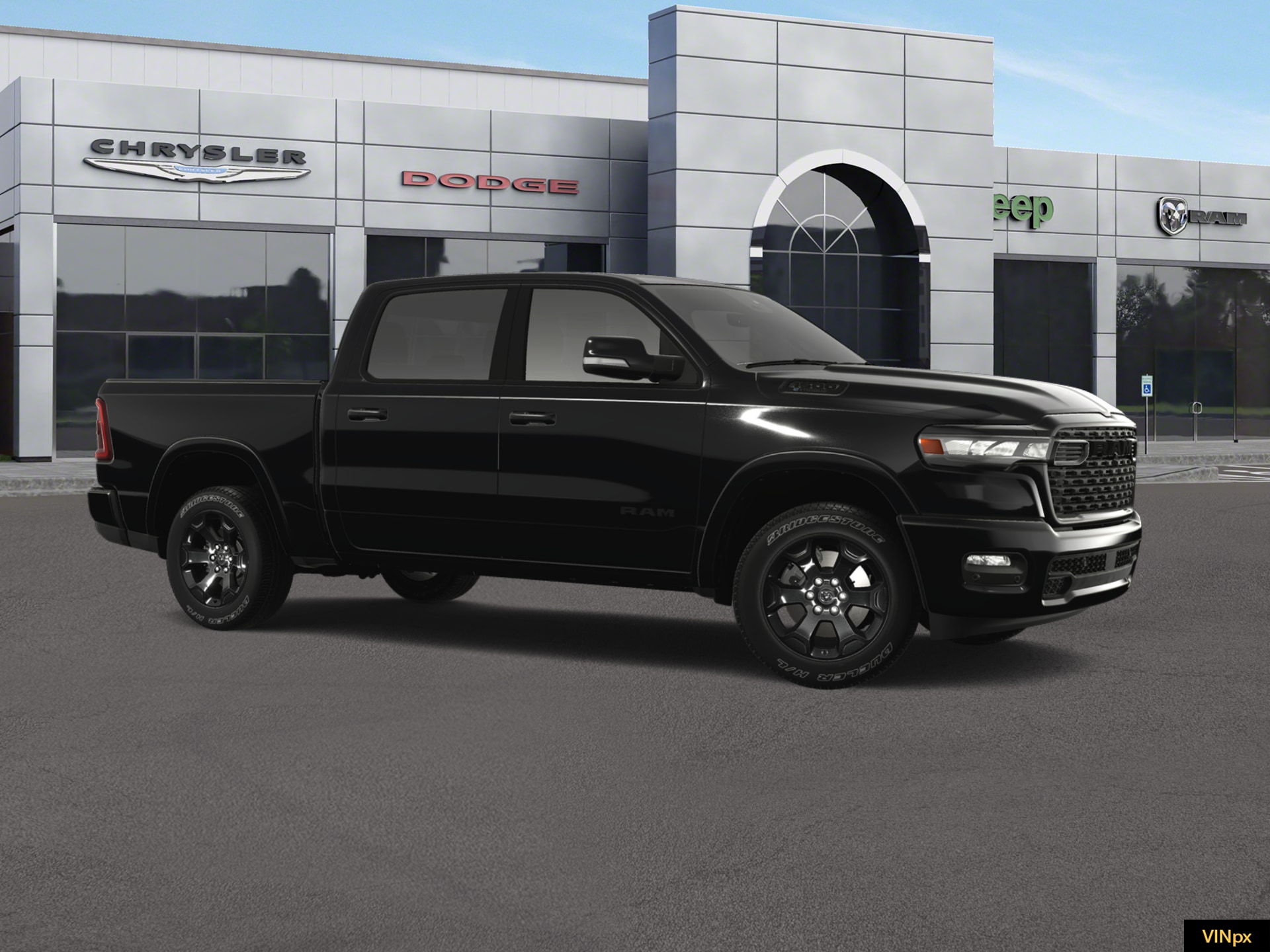 new 2025 Ram 1500 car, priced at $59,305