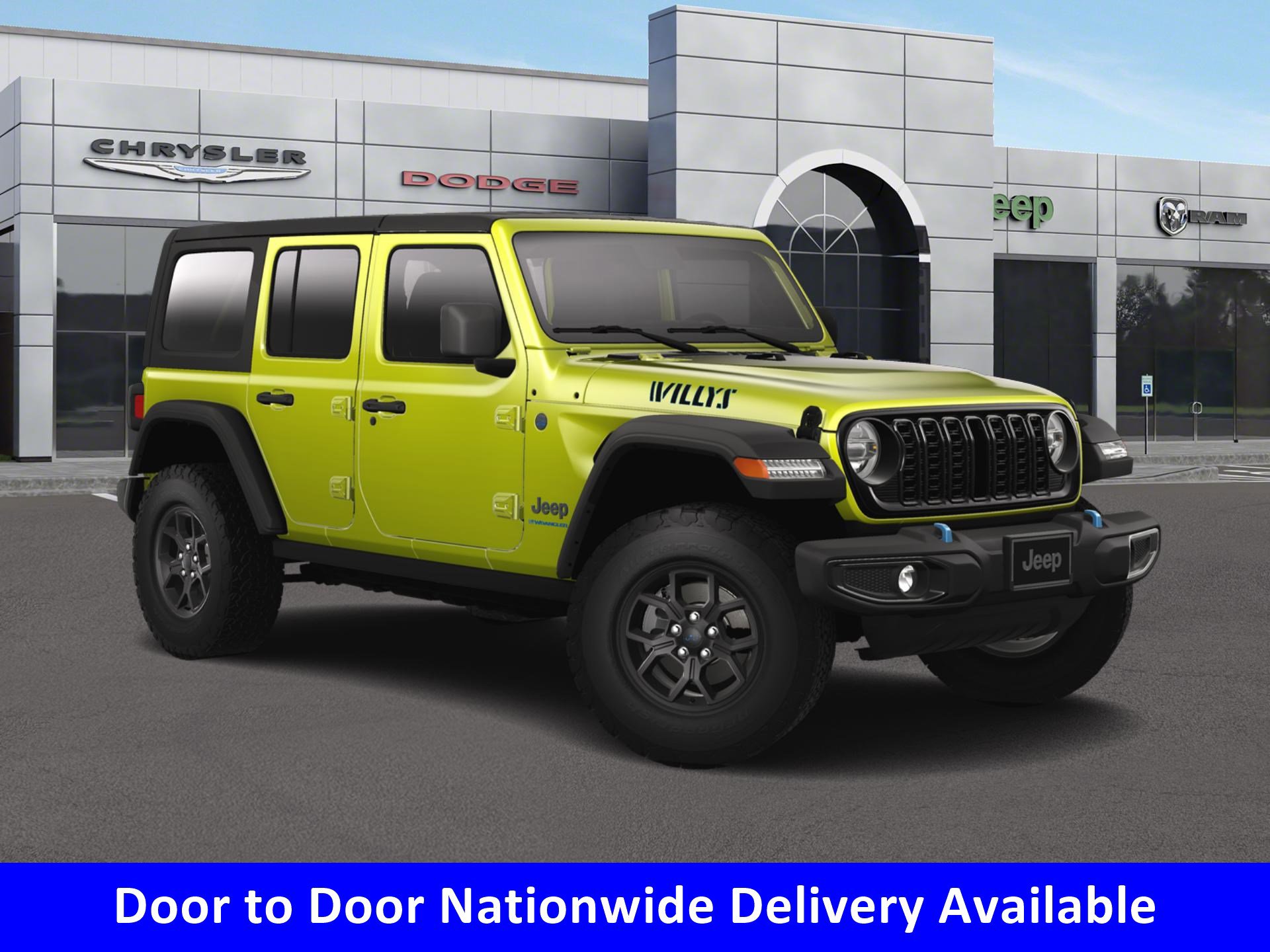 new 2024 Jeep Wrangler 4xe car, priced at $61,910