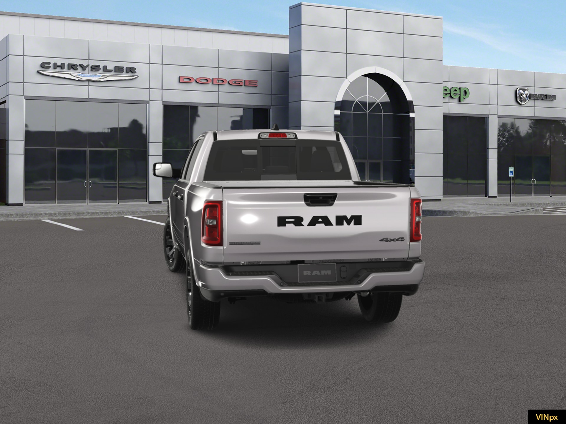 new 2025 Ram 1500 car, priced at $59,355