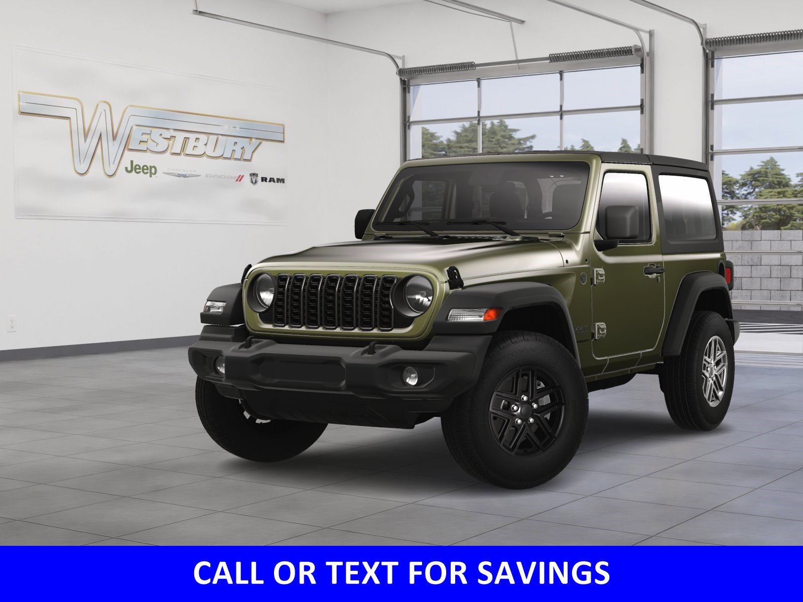 new 2025 Jeep Wrangler car, priced at $44,840