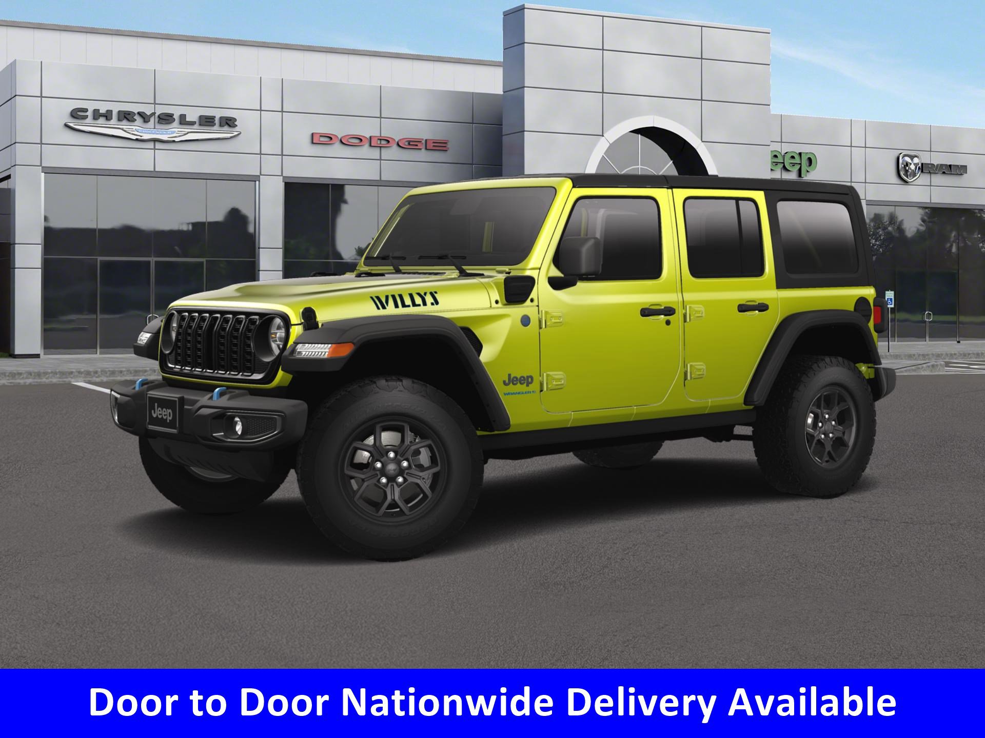 new 2024 Jeep Wrangler 4xe car, priced at $61,910