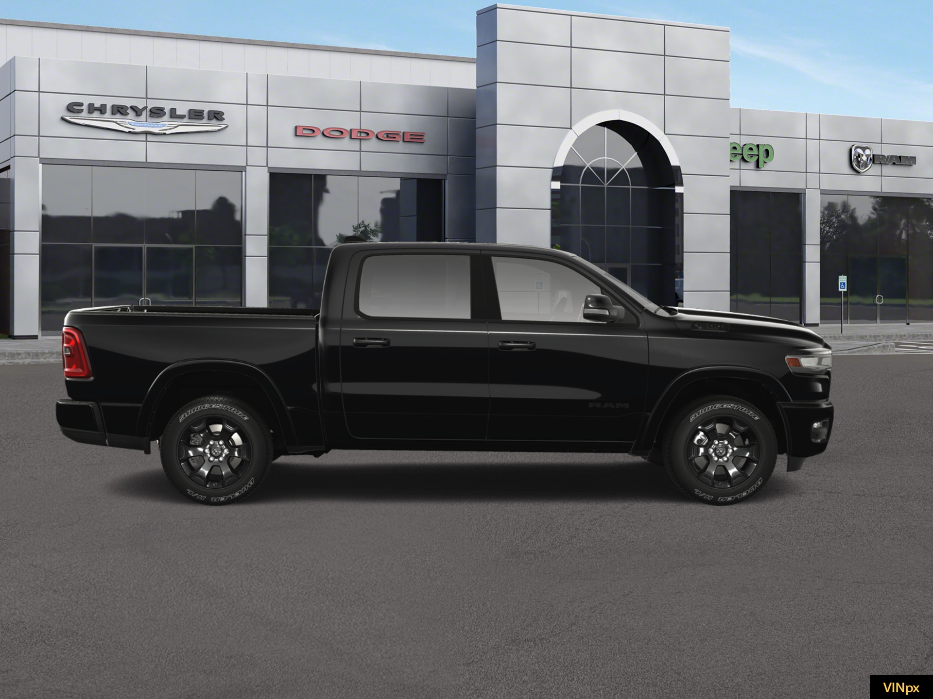 new 2025 Ram 1500 car, priced at $59,305