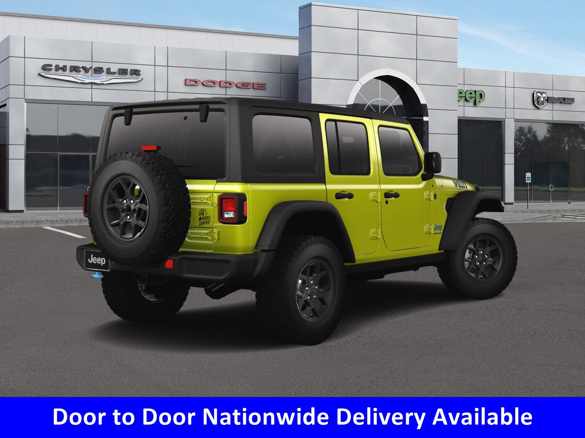 new 2024 Jeep Wrangler 4xe car, priced at $61,910