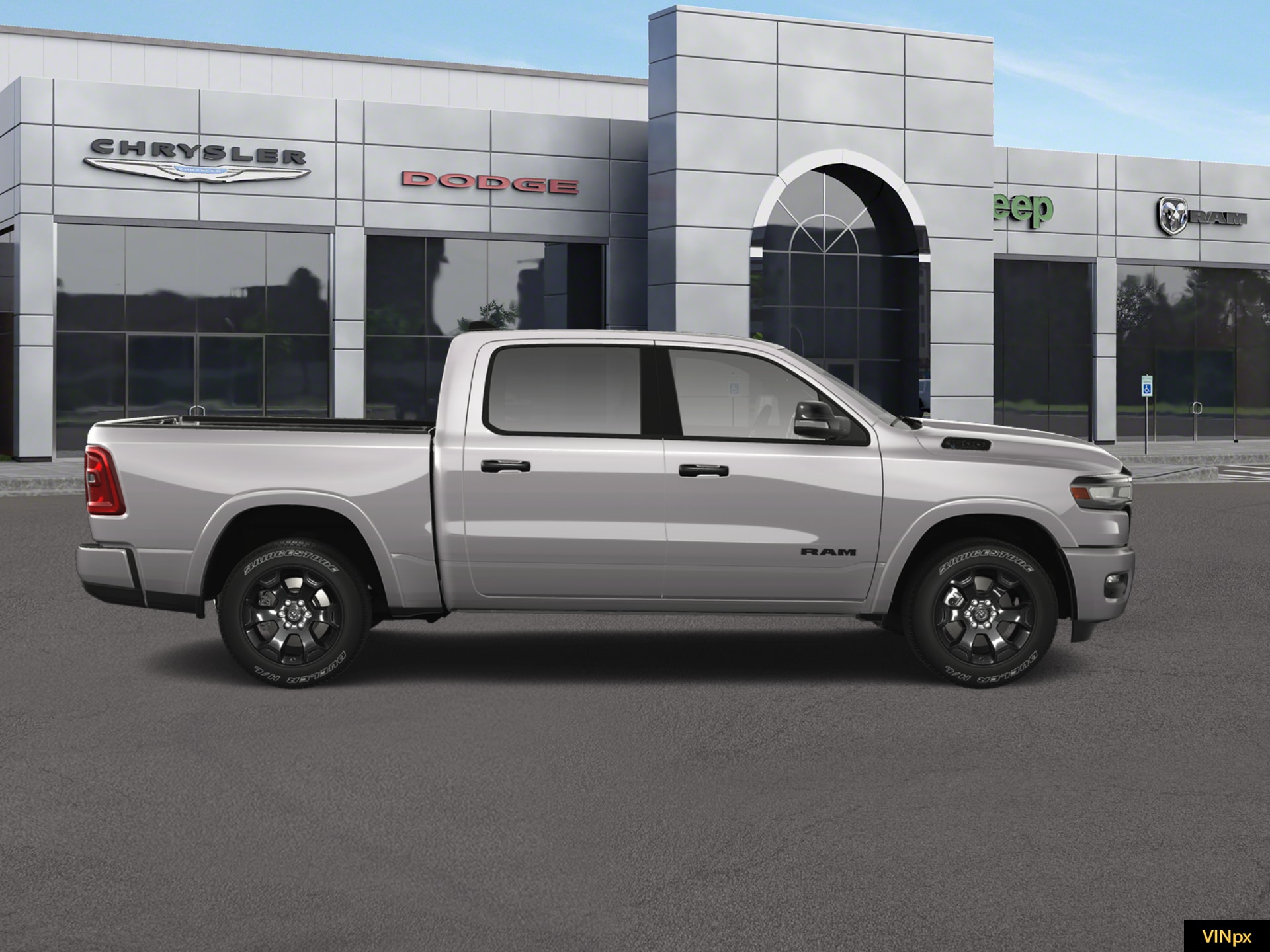 new 2025 Ram 1500 car, priced at $59,355